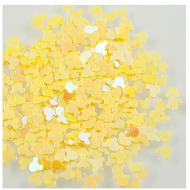 10g Mickey Sequins C 10 г мини-единорог с блестками наполнитель для слизи амулеты игрушки аксессуары Принадлежности Lizun добавки для ломтиков Декор игрушки подарки - Цвет: 10g Mickey Sequins C