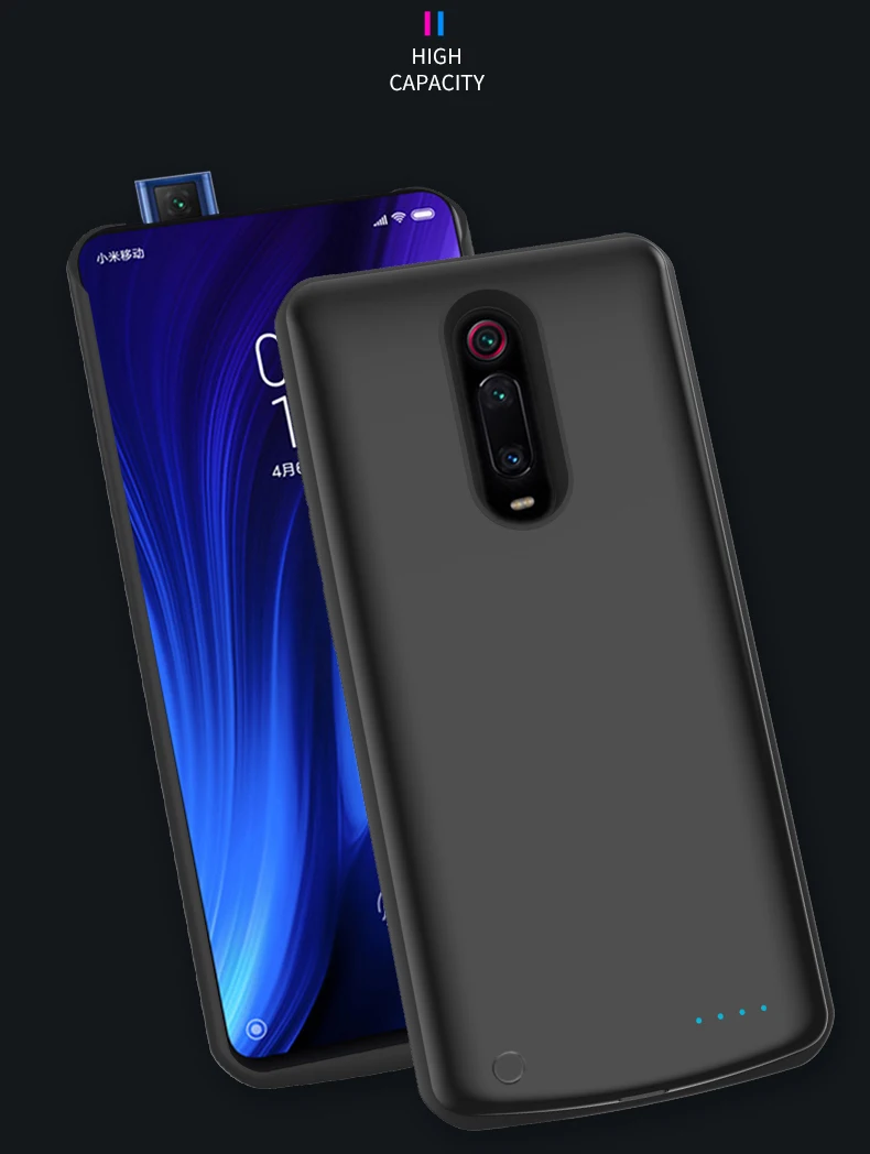Высокое качество, 6500 мАч, чехол для внешнего аккумулятора для Red mi K20/K20Pro, запасная батарея для Xiaomi mi, 9 T/9 T Pro, чехол для аккумулятора