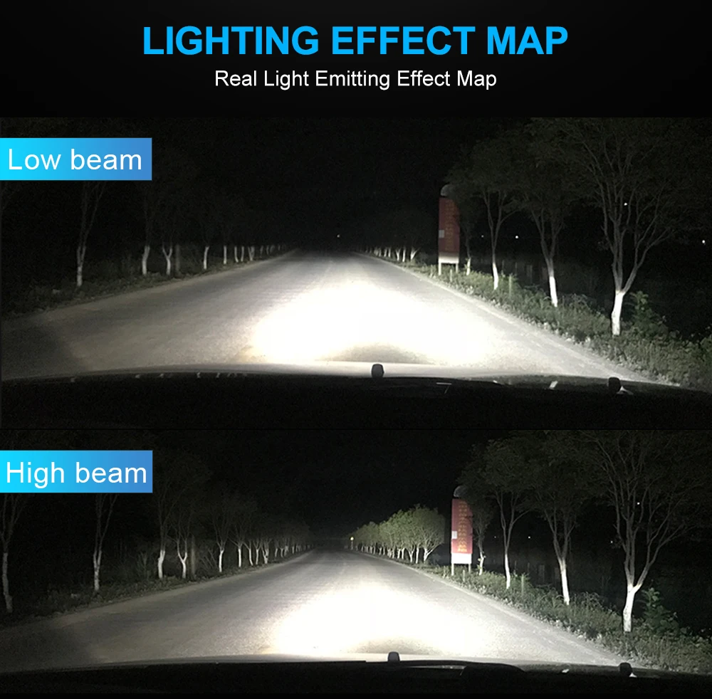 

H7 Led H4 H1 H11 H3 H8 H9 led lamps for cars Super Bright H7 H4 LED H11 Headlight Bulb 60W 16000LM H1 9005 9006 Car Light