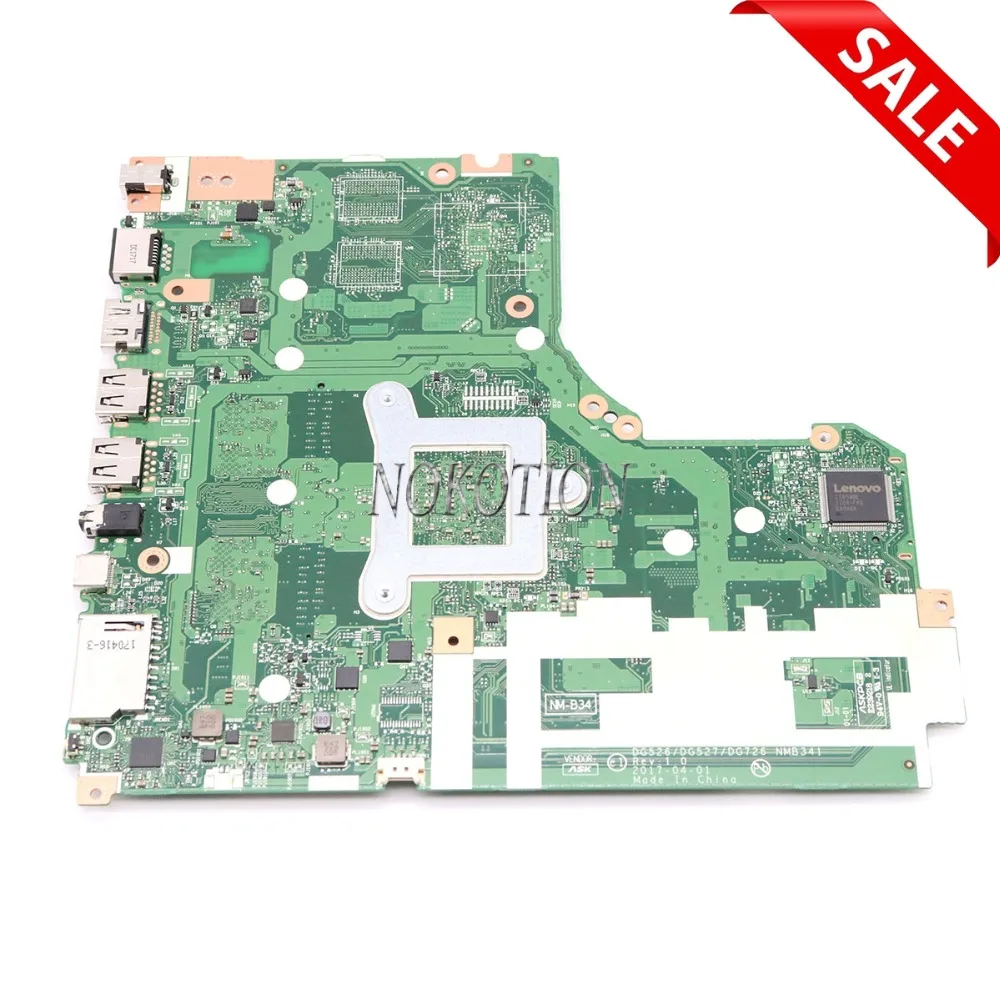 NOKOTION DG526 DG527 DG726 NMB341 NMB-341 основная плата для lenovo IdeaPad 320-15ABR материнская плата для ноутбука A10-9600P процессор полностью протестирован