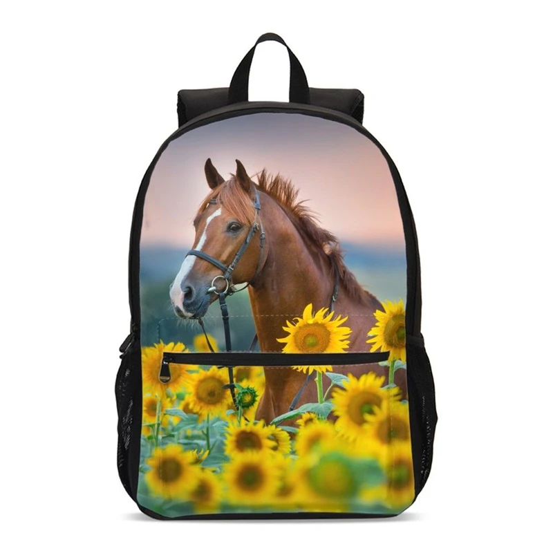 3 шт./компл. лошадь детские школьные сумки с изображением животных комплект