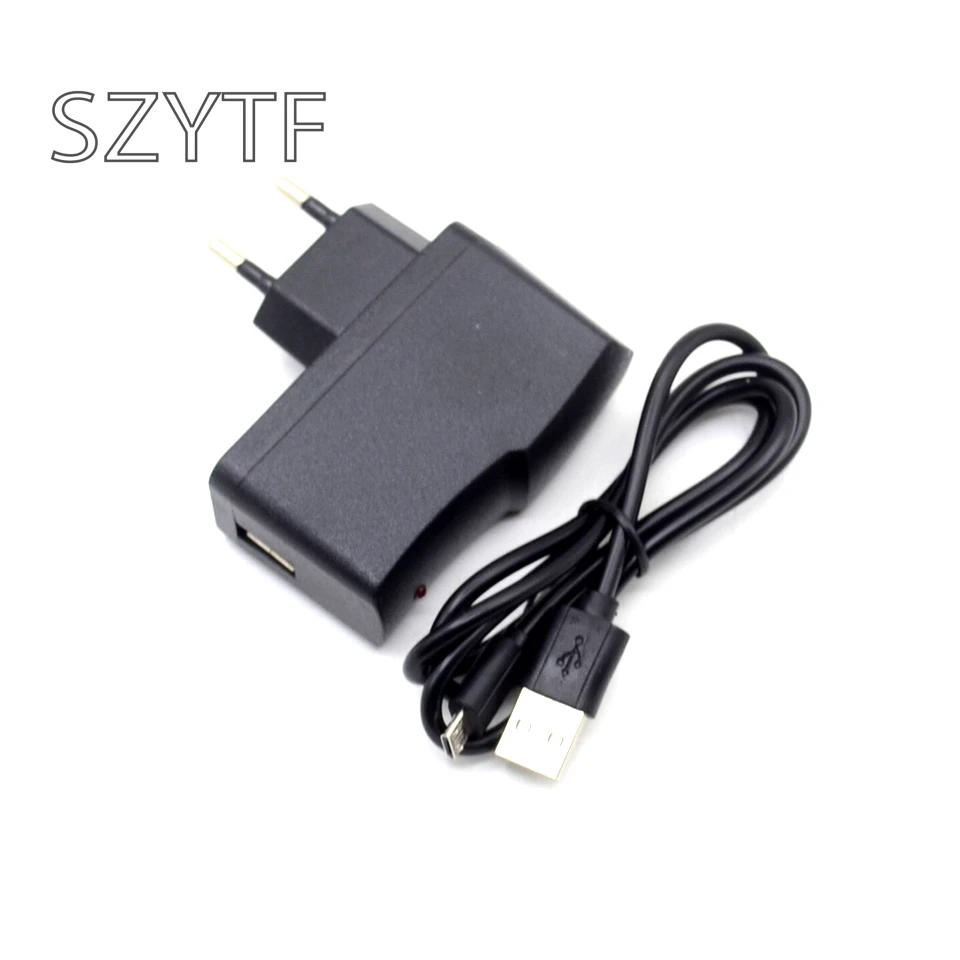 Штепсельная Вилка европейского стандарта 5 в 2 а для Raspberry Pi 3 B + PI 2b евро