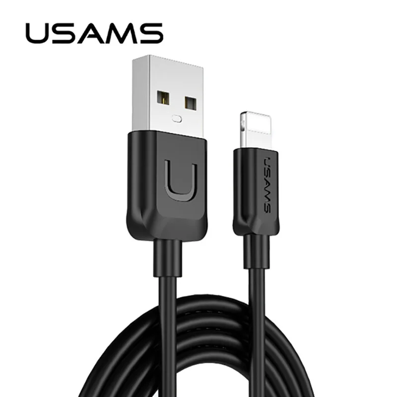 Для iPhone 7 кабель USB USAMS 2A быстрее Зарядное устройство для Дата свет кабель|cable