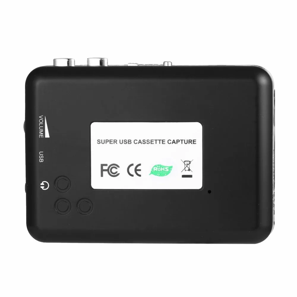 Высококачественная портативная Лента USB 2 0 для ПК супер кассета в MP3 аудио музыка