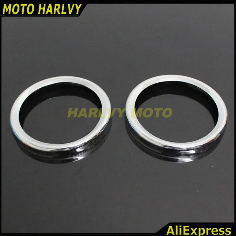 Chrome Speedometer Gauges Bezels Horn Cover For Electra Street Road Glide | Covers &amp Ornamental Mouldings