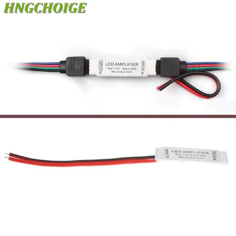 HNGCHOIGE мини усилитель сигнала повторитель для 5050 3528 SMD RGB Светодиодная лента DC