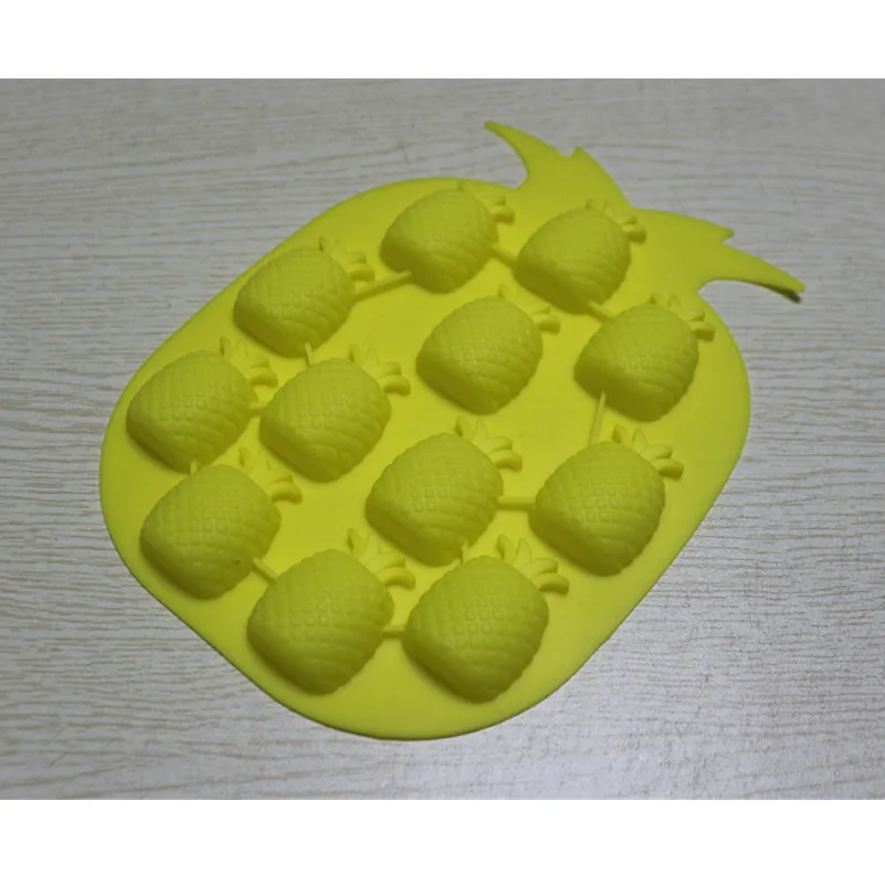 1 шт. форма ананаса DIY силиконовые формы для шоколадных конфет ледяной куб лоток