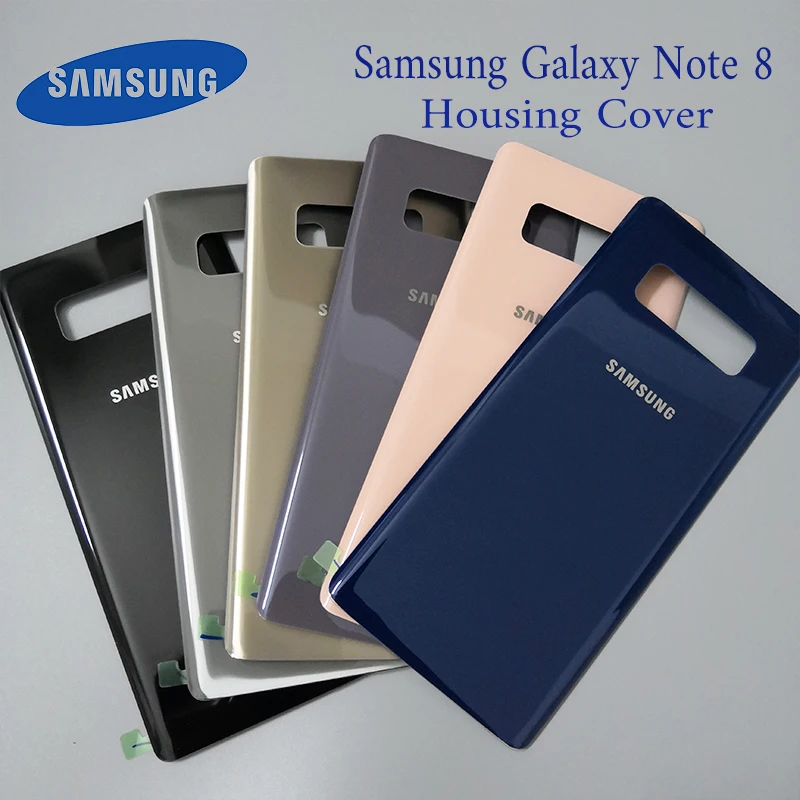 100% Оригинальный чехол для Samsung Galaxy Note 8 N950 N950F задний Аккумулятор Чехол 3D
