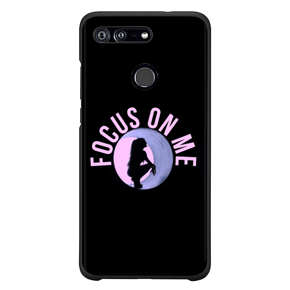 Silicone Black Phone Cover for Huawei Y6 2018 TPU Case Nova 3i 7a 10 Lite Honor 7c Back Cases |