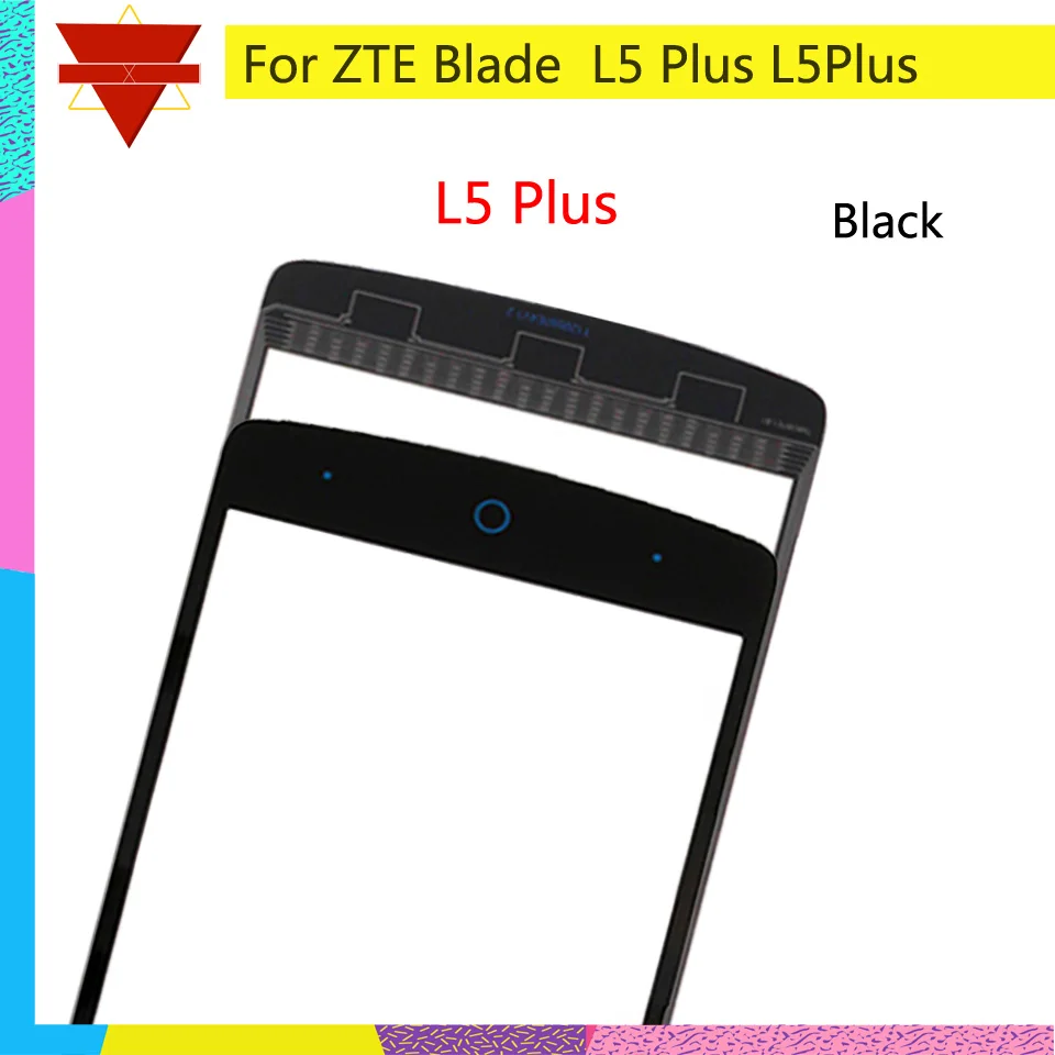 10 шт./лот сенсорный экран дигитайзер для zte Blade L5 Plus L5Plus Сенсорная панель Сенсорный