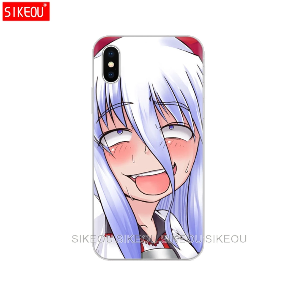Силиконовый чехол для телефона Iphone 6X8 7 6s 5 5s SE 2020 Plus 10 XR XS 11 Pro Max с японской девушкой
