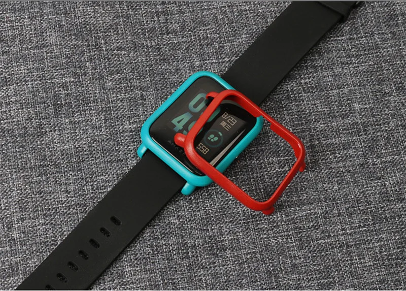 XShum Amazfit bip чехол протектор для Xiaomi amazfit bip аксессуары Бампер ТПУ Защита экрана защитный чехол