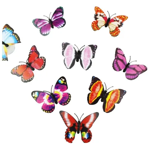 1 шт. светодиодный ночник с бабочкой 7 цветов|Ночники| |