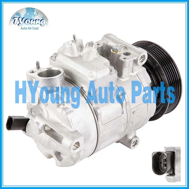 Авто AC компрессор и A/C сцепление для Skoda Octavia Audi VW 60 02038NC 1K0820803Q 1K0820803G 1K0820803N 1K0820859E