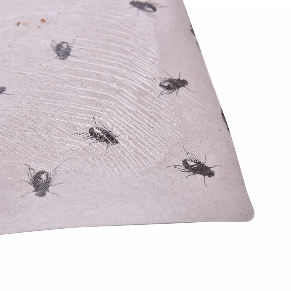 Комплект из 3 предметов картон + палка муха с помощью липкого клея-вредителей