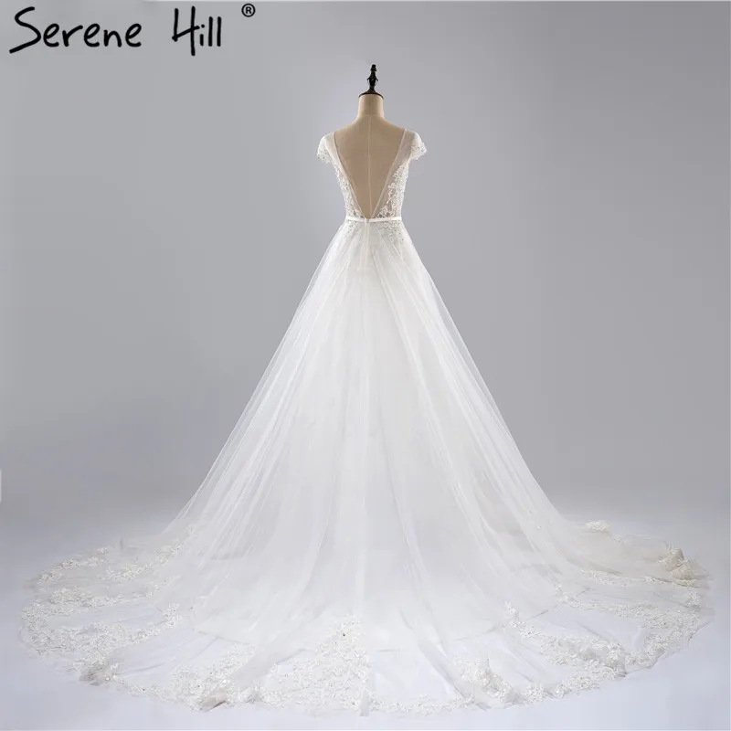 Robe De Mariage сексуальное свадебное платье с открытой спиной белое трапециевидной