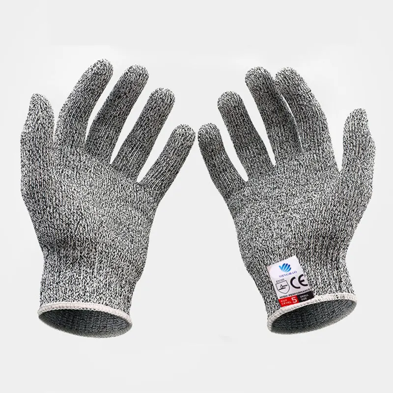 Перчатки с защитой от порезов, рабочие защитные перчатки, мужские перчатки с защитой от порезов, кухонные перчатки для мясника, термостойкие противопожарные перчатки, прочные перчатки для самозащиты