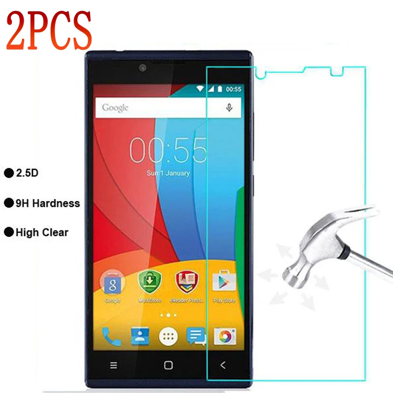 2PCS Full Glue Tempered Glass For Prestigio Grace Q5 Protective Film 9H Screen Protector Explosion-proof 5506 PSP5506 DUO | Мобильные