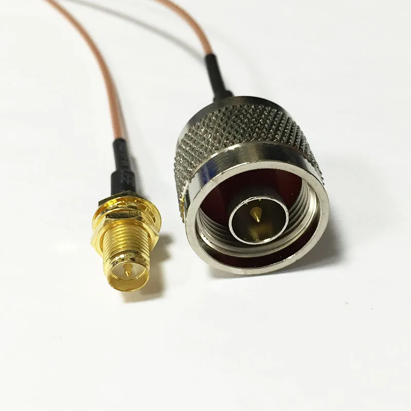 Коаксиальный кабель RG178 15 см Тип N штекер RP SMA гнездовая гайка штырь оптовая