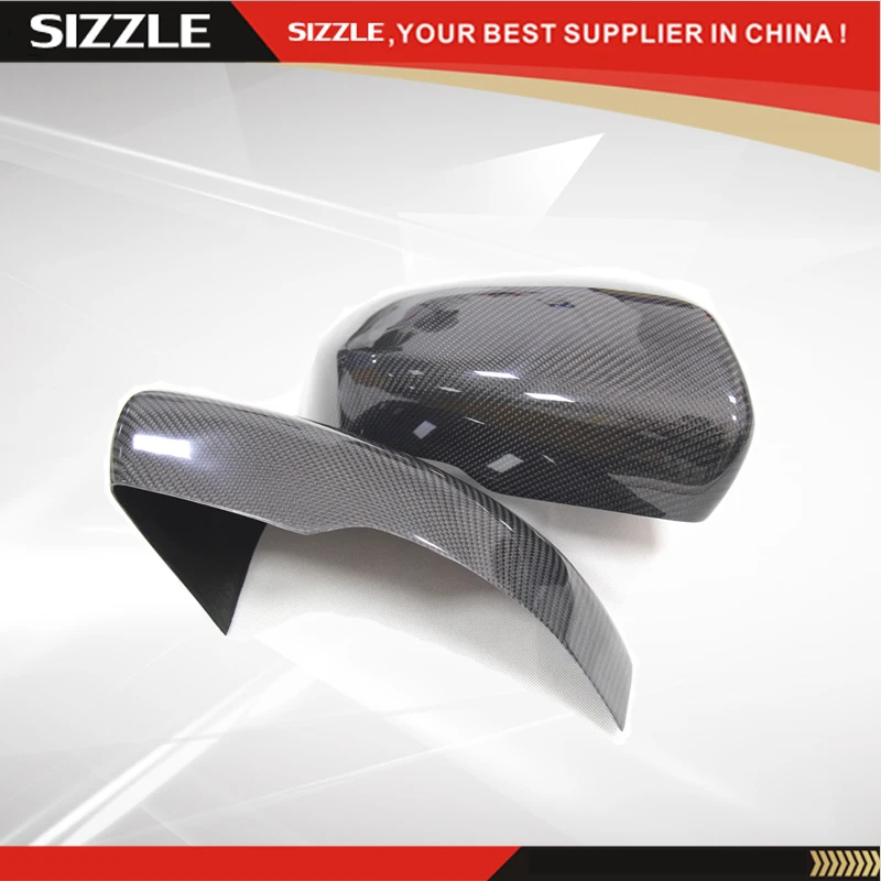 Добавить на стиль для Land Rover Range Evoque 2012 2013 углеродное волокно боковое зеркало|side view