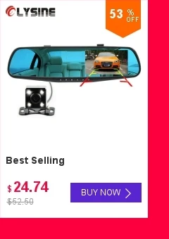 Olysine 4K Super HD 2160P мини Автомобильная dvr камера Novatek 96660 gps трекер Dashcam 1080P видеорегистратор ночного видения авто Регистратор