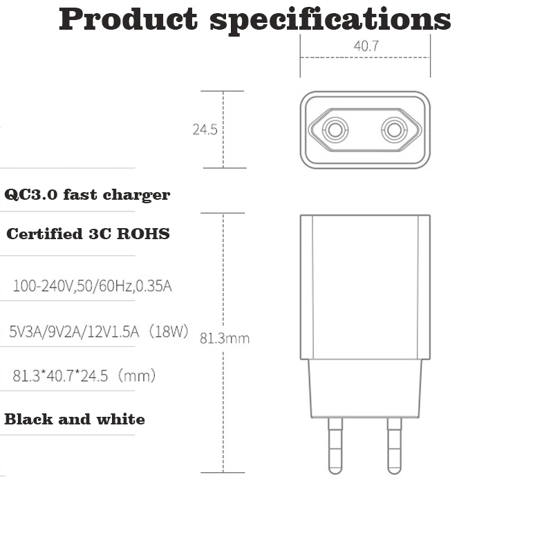 Быстрая зарядка 3 0 USB зарядное устройство настенное адаптер для iPhone 11 PRO MAX X SE