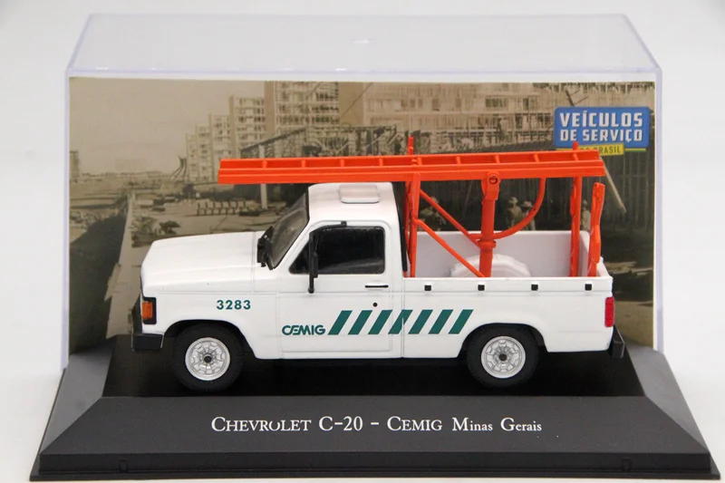 IXO alitai 1:43 Chevrolet C 20 Cemig Minas Gerais модели литья под давлением игрушки коллекция
