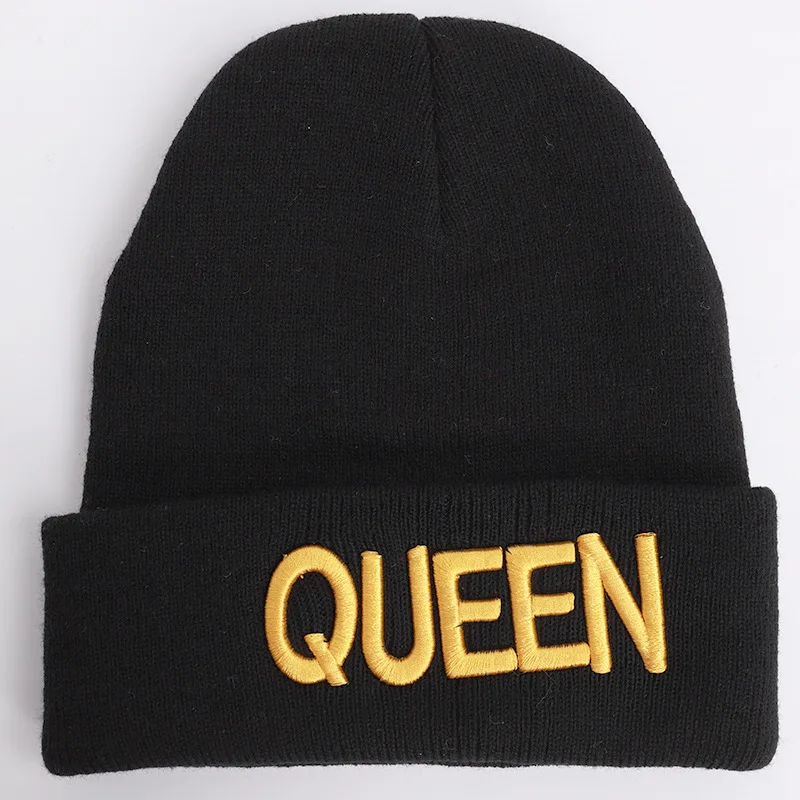 Королевская шляпа королевы Высококачественная круглая Лыжная шапка Золотая