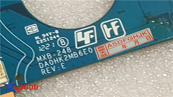 Оригинальная модель для материнской платы Sony Vaio VPCEJ2 da0hk2mb6e0 a1827706a полностью