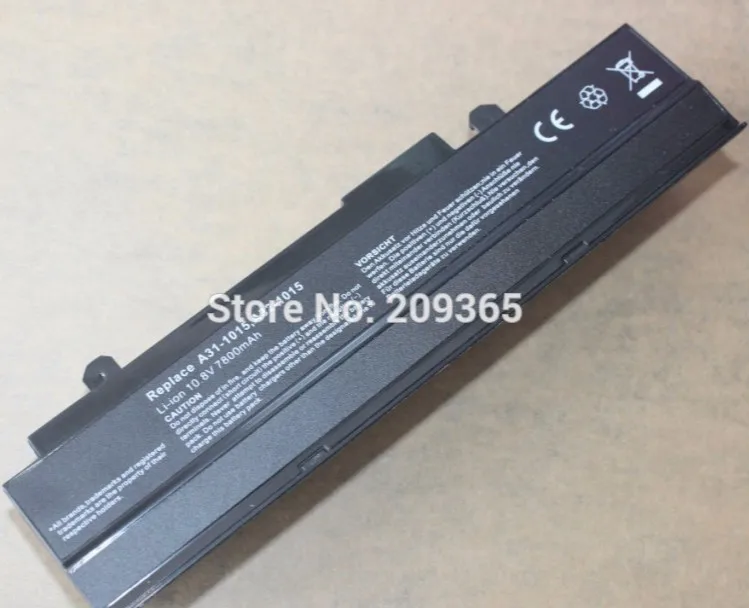 7800 мА/ч Батарея для ASUS Eee PC 1215 1215B 1215N 1215P 1215T AL31 1015 PL32 P 1015PE 1016 1016P 1215|battery for asus|asus pc