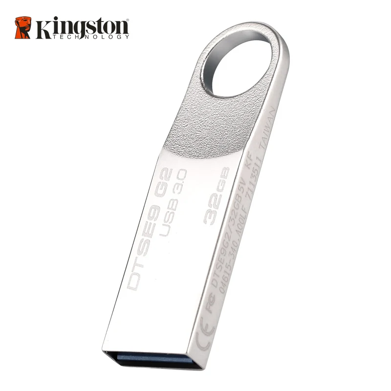 Kingston USB флеш накопитель 32 Гб 3 0 металлический U диск памяти Пользовательский