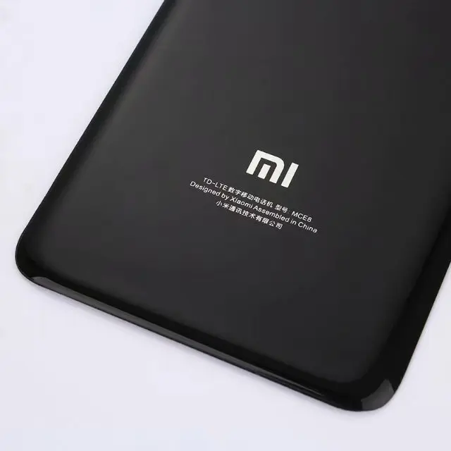 Оригинальный корпус для Xiaomi Mi Note 3 Note3 стеклянная задняя крышка батарейного