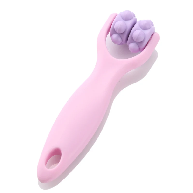 Роликовый массажер для лица массажное колесо массажная ручка здоровья ручная