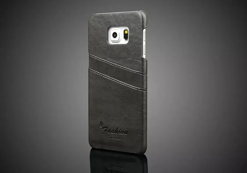 Модный брендовый Оригинальный чехол накладка из вощеной натуральной кожи для