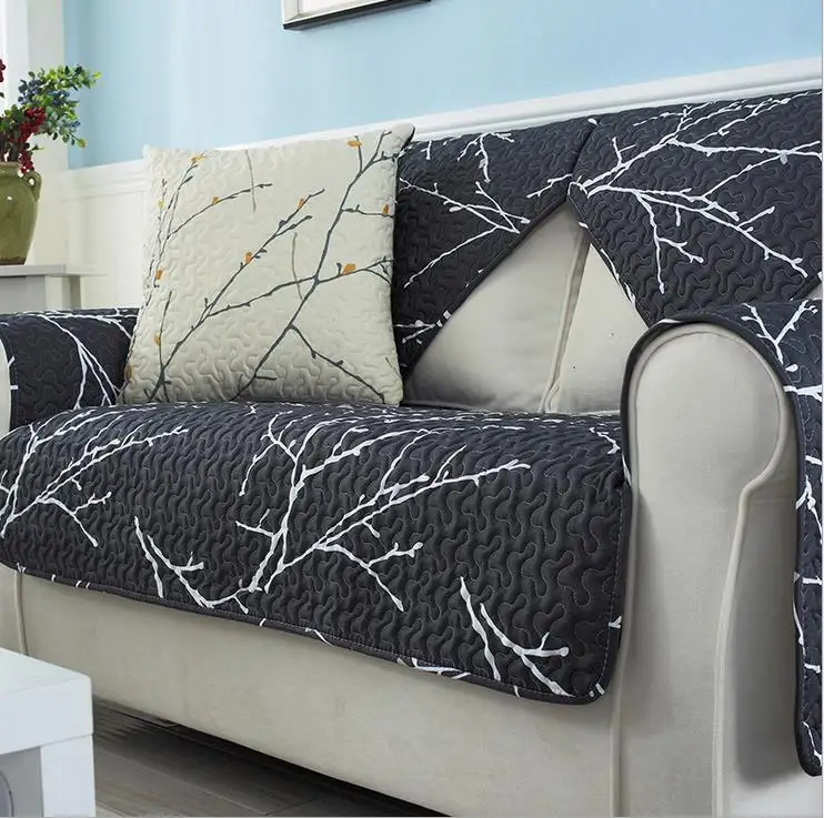 1 шт. диван крышка типографии мягкие Современные Нескользящие Sofa Slipcover местный