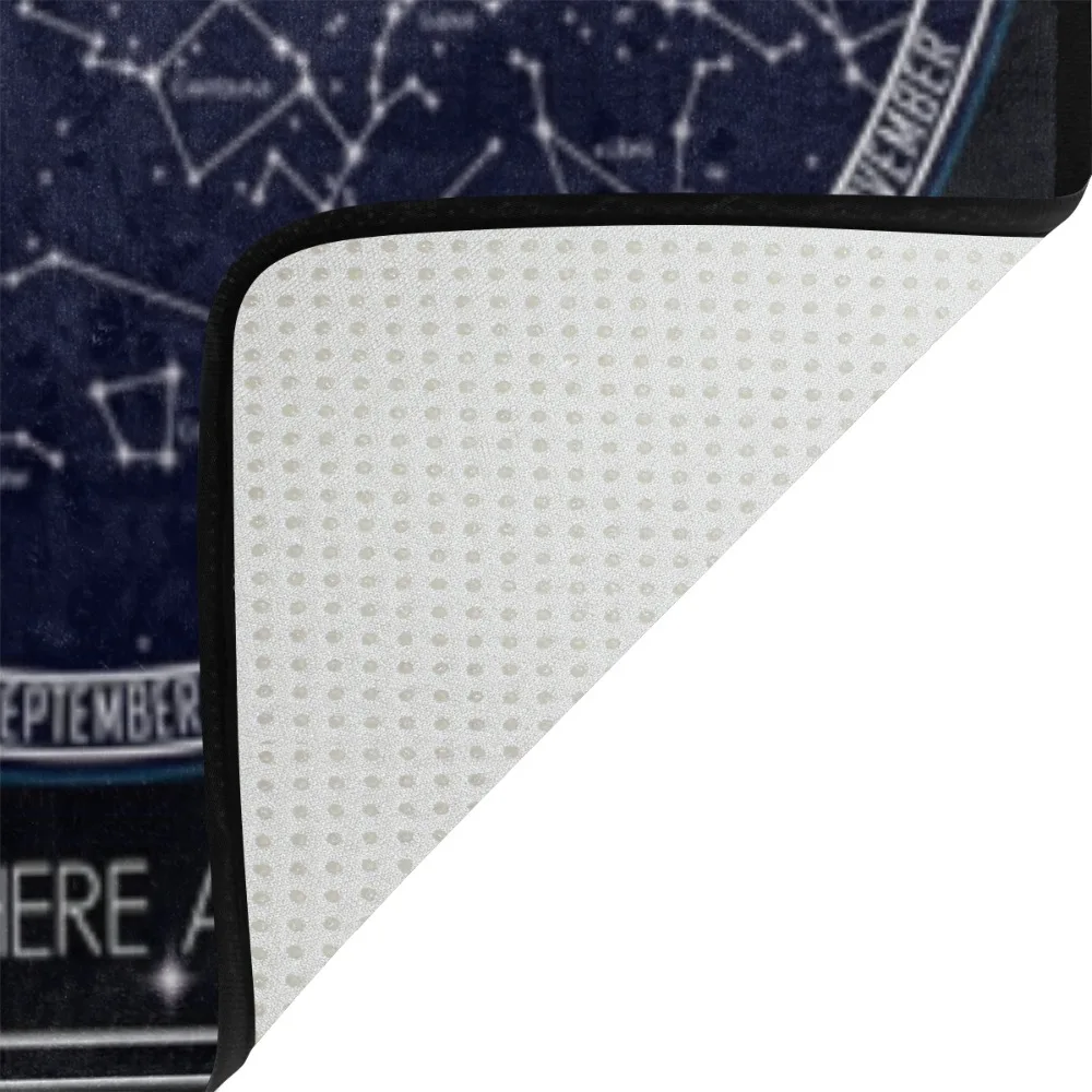 Нескользящий коврик для пола супер впитывающий ванной в небесном стиле комнаты