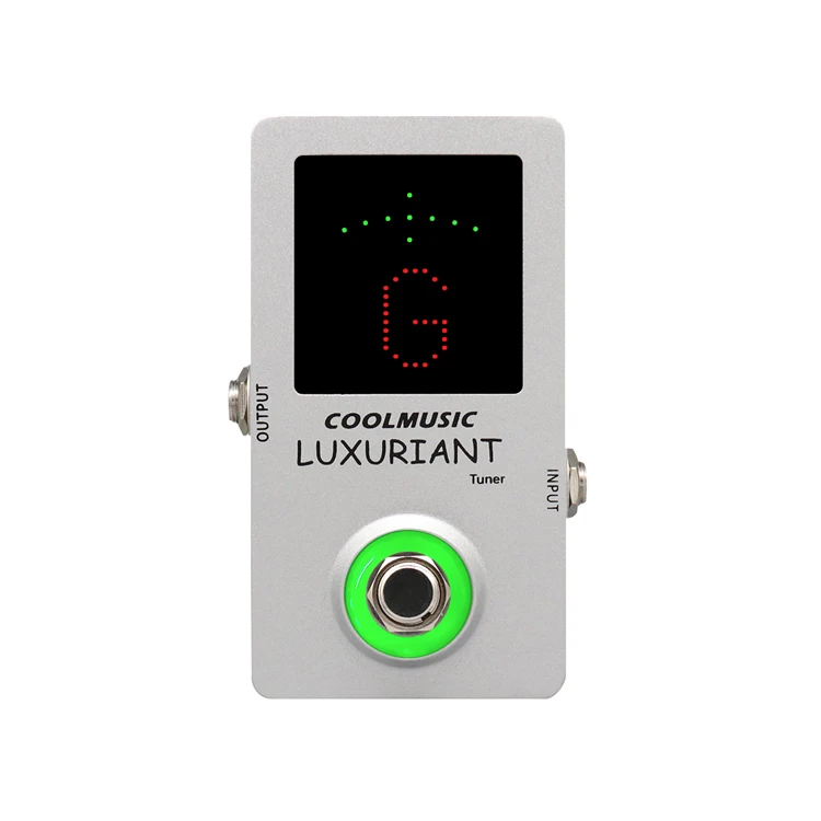 Coolmusic A-TN01 True Bypass все ментальные корпус педаль тюнера