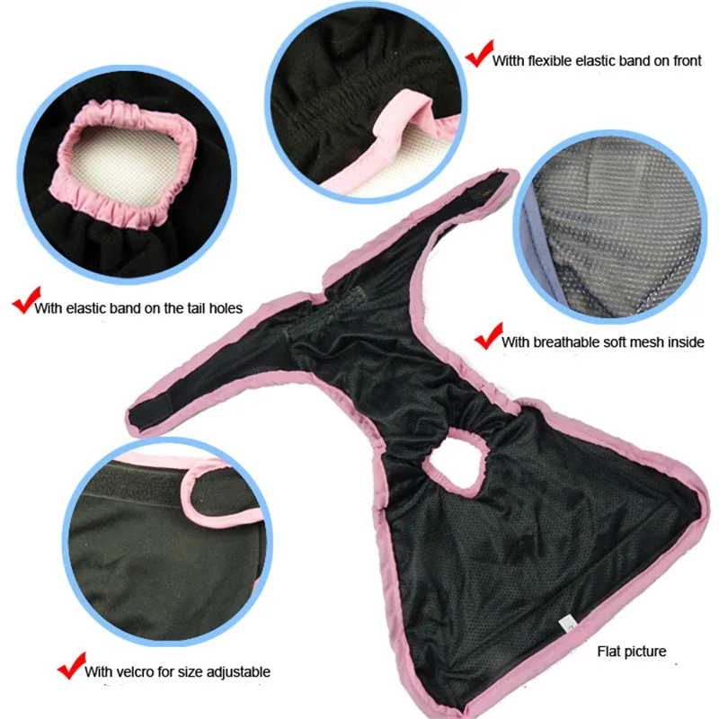 Женские подгузники для собак гигиенические моющиеся трусы щенков