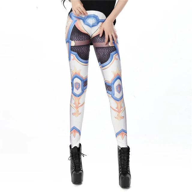 KDK1483 Дизайн WOW The Horde Legins Женские легинсы женские брюки - Цвет: KDK1483