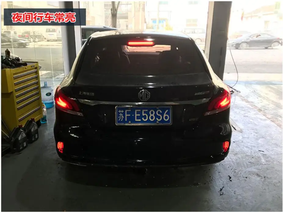 1 комплект Задний габаритный фонарь автомобиля для MG 6 MG6 задний свет аксессуары для автомобиля~ 2019y светодиодный DRL фары для MG6 MG 6 противотуманные фары