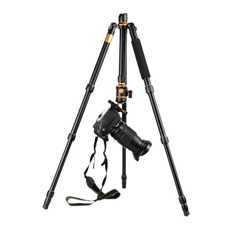QZSD Q888 Pro Алюминий сплав монопод Штатив Портативный съемный путешествия штативы