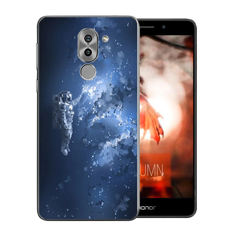 Чехол для телефона Huawei Honor 6X силиконовая задняя крышка Космический мир узор GR5 2017