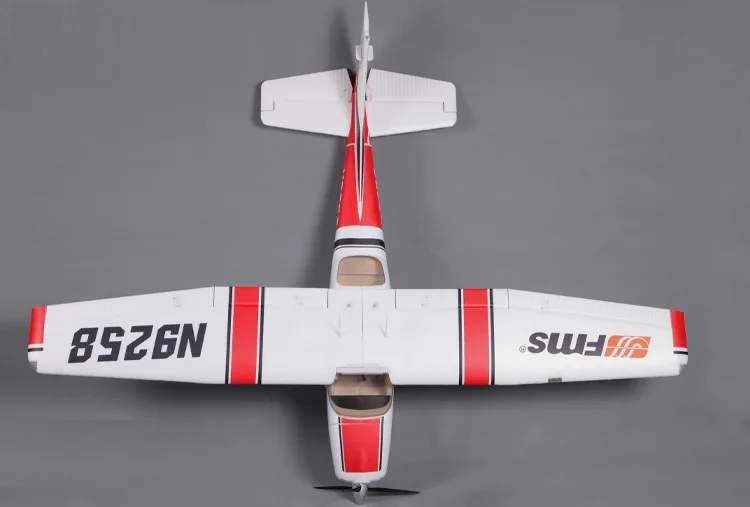 Радиоуправляемый самолет FMS 1400 мм/1,4 м Sky тренер Cessna 182 на синий 5CH с клапанами светодио дный PNP масштабная модель самолета Начинающий