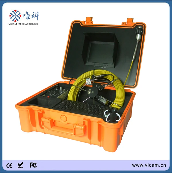V8 1288TC VICAM (20/30/40 м) 8 дюймовый ЖК монитор CCTV vicam камера для обследования