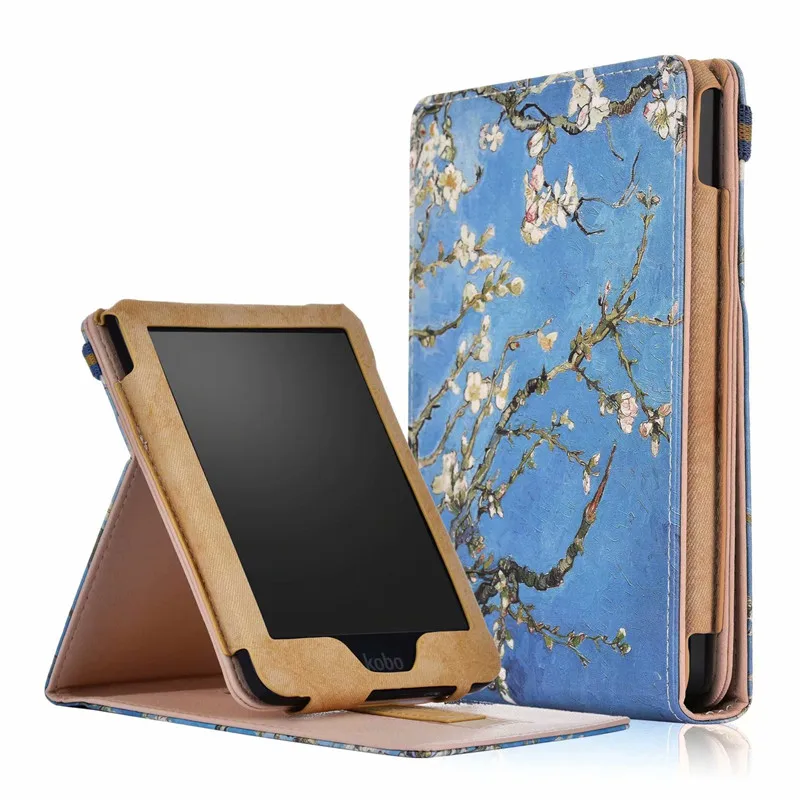Смарт кожа для KOBO Clara Clear HD 6 дюймов (2018) ультра тонкий противоударный чехол Kobo с