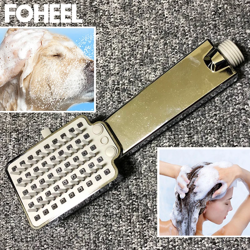 FOHEEL shower head water saving high pressure washing hair and pet dog bathing handshower |