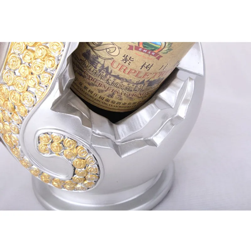 Europe Modern Beauty Wine Rack Ornaments Cabinet Decoration RESIN Creative High-gride Holder Home Gifts M27 | Дом и сад