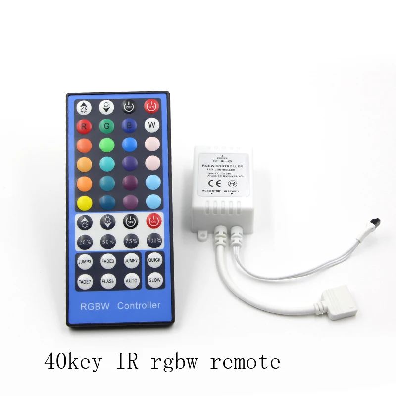 1 шт RGBW RGB cnontroller 12 V 44Key 24key 40key ИК пульт дистанционного управления для RGB/RGBW SMD светодиодные полосы 3528 5050 светодиодный свет