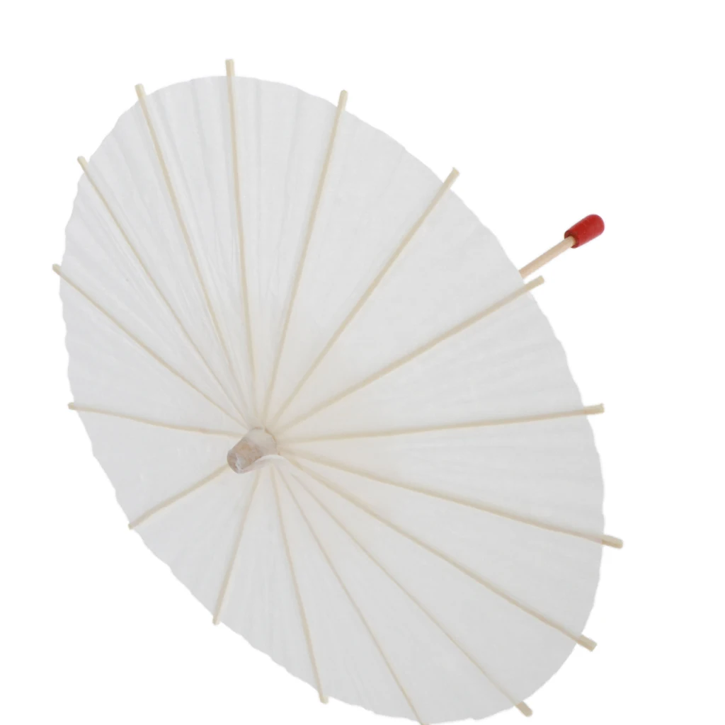 MagiDeal Chinese Hand-made Mini Umbrella Paper Parasol for 1/3 BJD Dolls