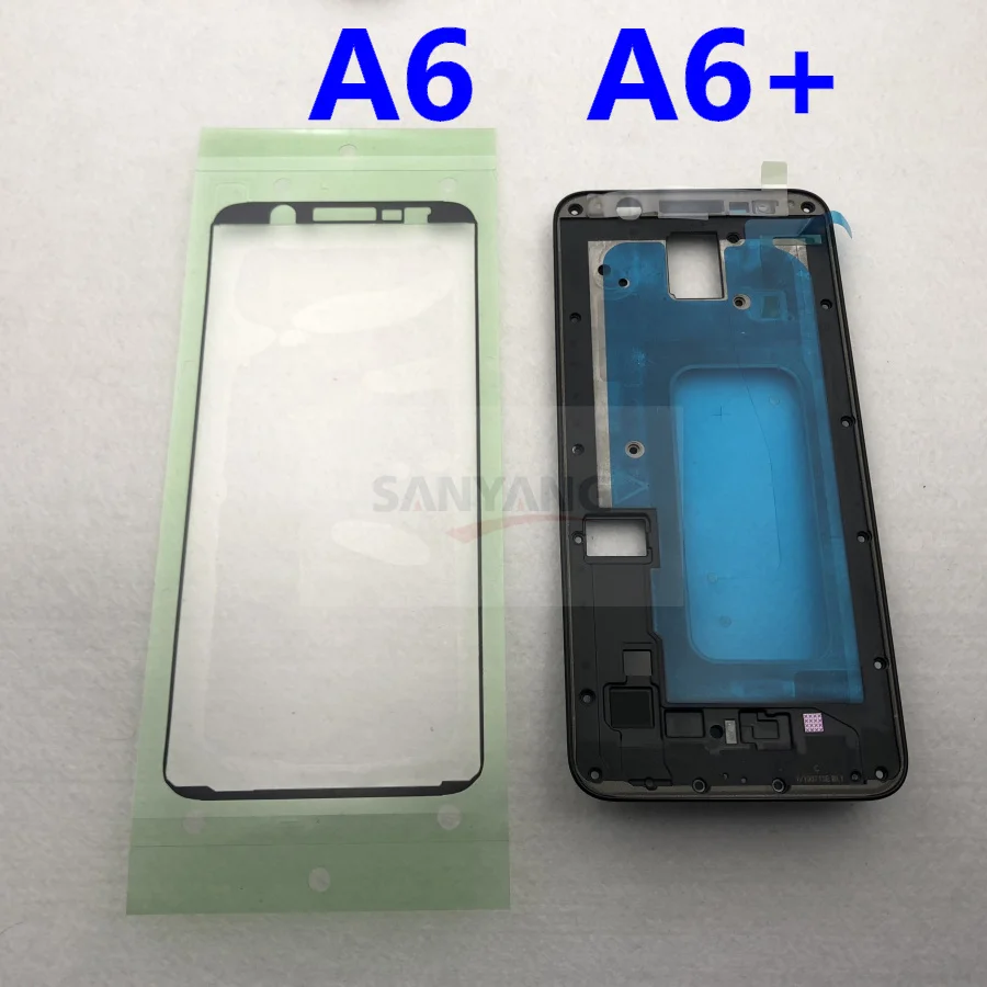 Оригинальный корпус с передней панелью сменный для Samsung Galaxy A6 2018 plus A600F A605F